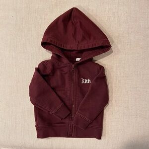 Kith Toddler 6-12 months cotton hoodie